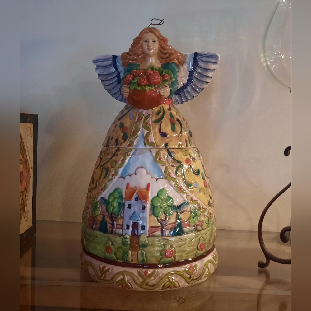 Jim Shore Angel Cookie Jar